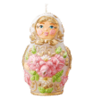 BLUSH PINK MATRYOSHKA CANDLE