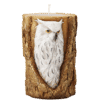 SNOWY OWL TOTEM CANDLE