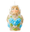 SKY BLUE MATRYOSHKA CANDLE