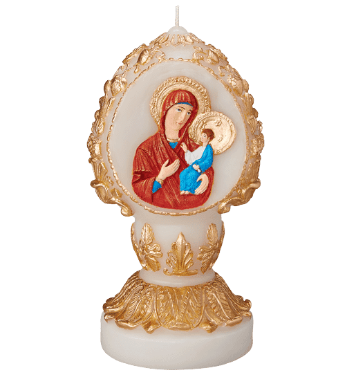 MADONNA AND CHILD JESUS CANDLE (LARGE)