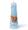THE CHRISTMAS COTTAGE BLUE CANDLE