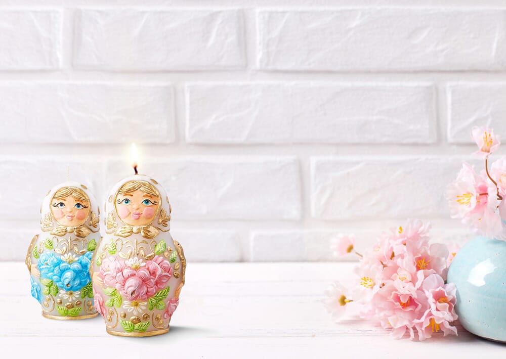 MATRYOSHKA CANDLE