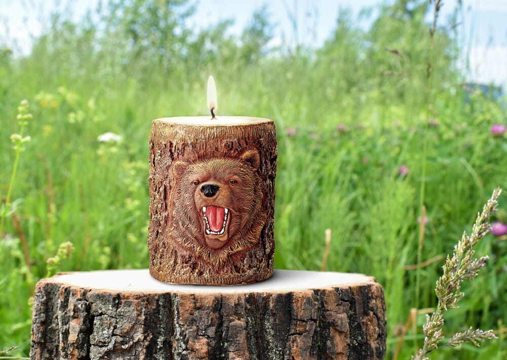 BEAR TOTEM CANDLE