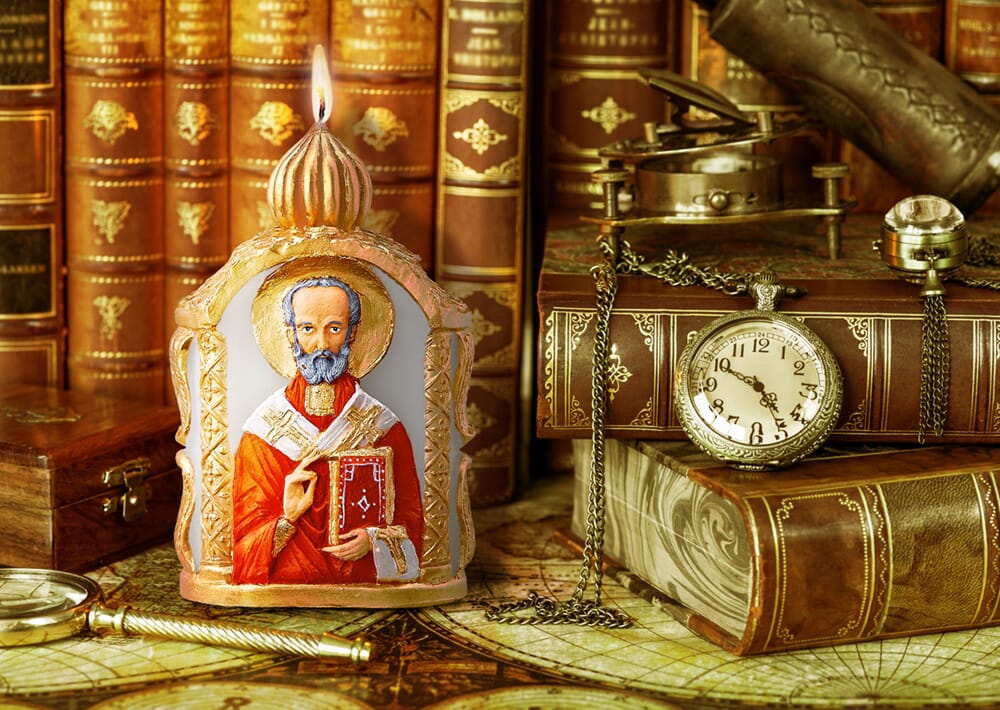 SAINT NICHOLAS CANDLE