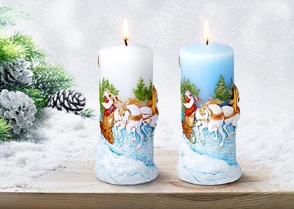 CHRISTMAS CANDLES