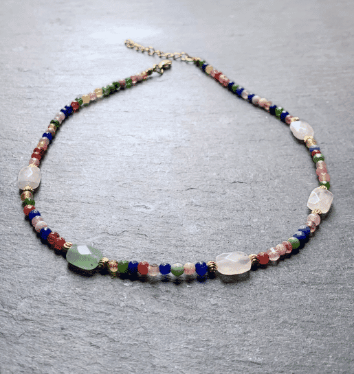 AGATE CHOKER NECKLACE